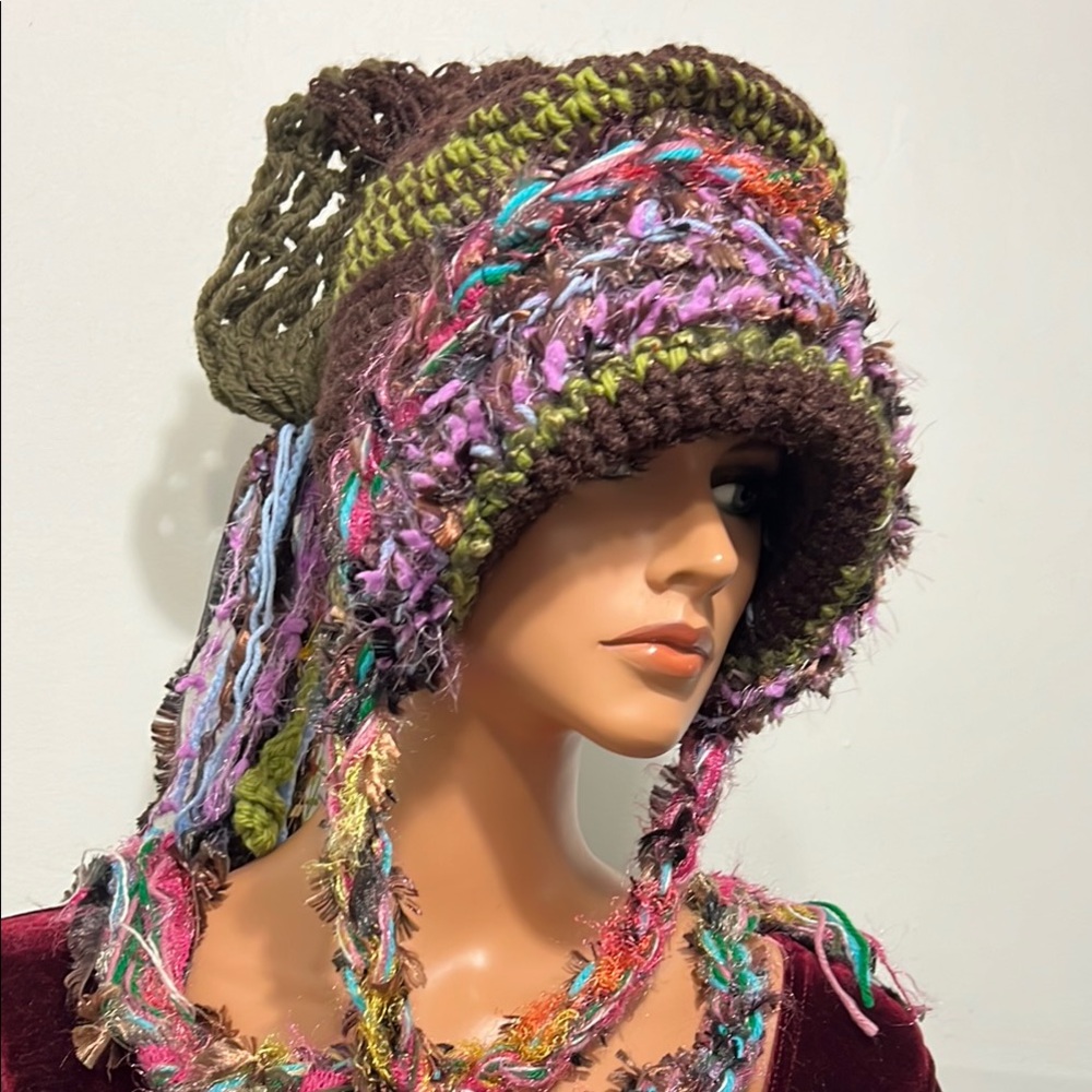 Handcrafted Multicolor Knit Hat